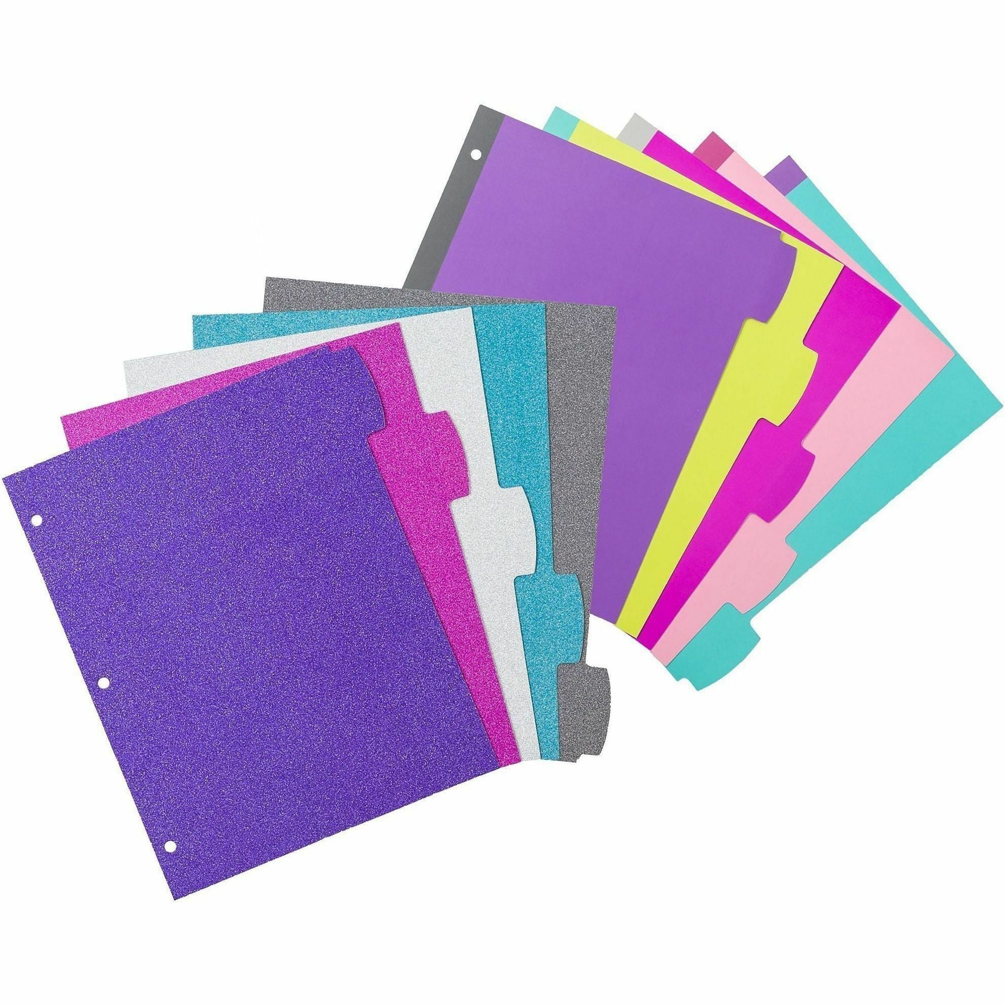 Avery Big Tab Reversible Fashion Dividers, Assorted Colors, 5-Tab Set (24928)