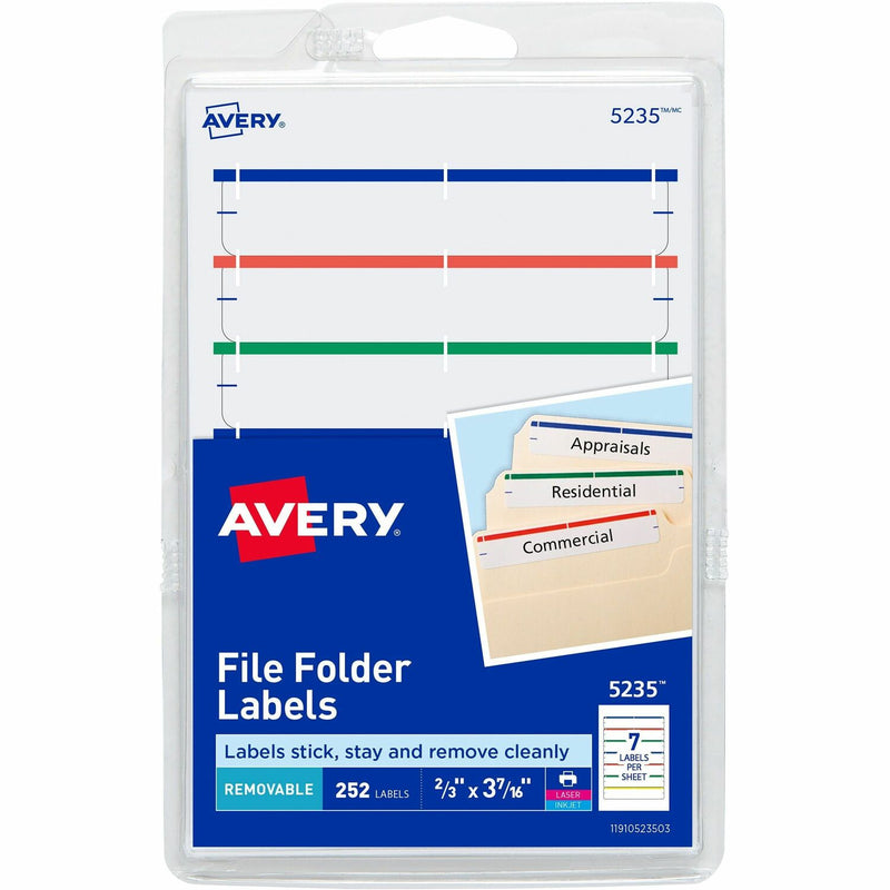 Avery&reg; Removable File Folder Labels