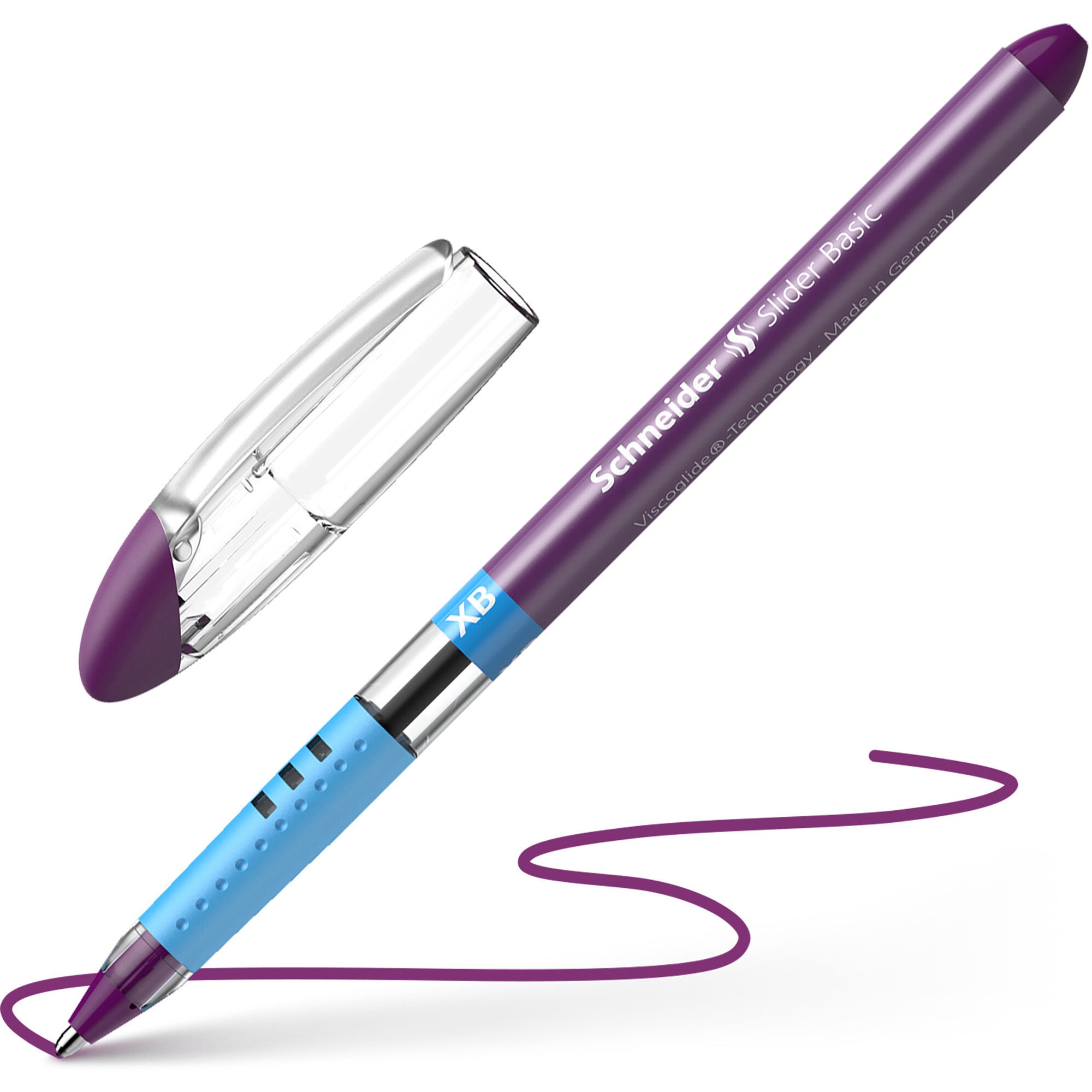 Schneider Slider Basic XB Ballpoint Pens Wallet