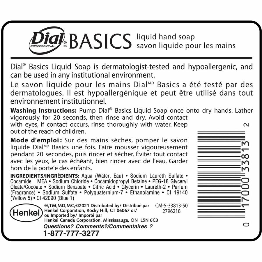 Dial Basics Liquid Hand Soap