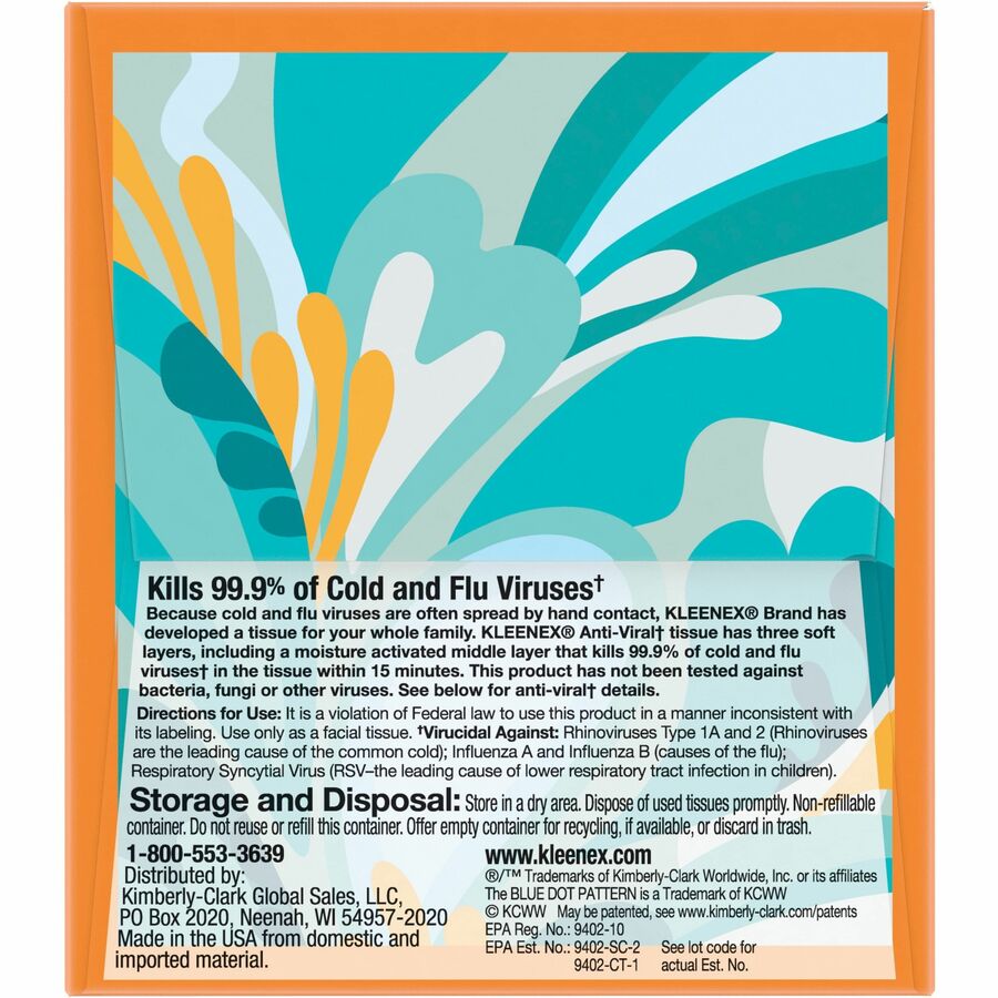Kleenex Anti-viral Facial Tissue