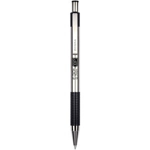 Zebra Pen F-301 Retractable Ballpoint Medium 1.0mm Black Dozen