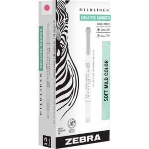 Zebra Pen Mildliner Double Ended Highlighter Red Dozen
