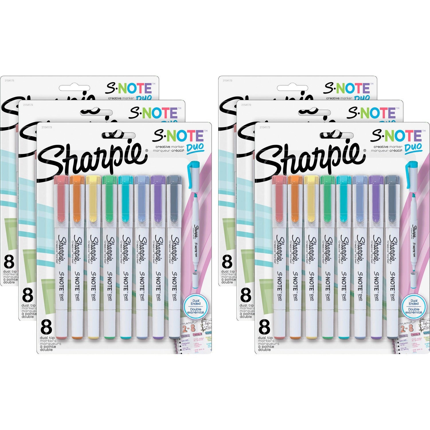 Sharpie S-Note Duo Dual-Tip Markers