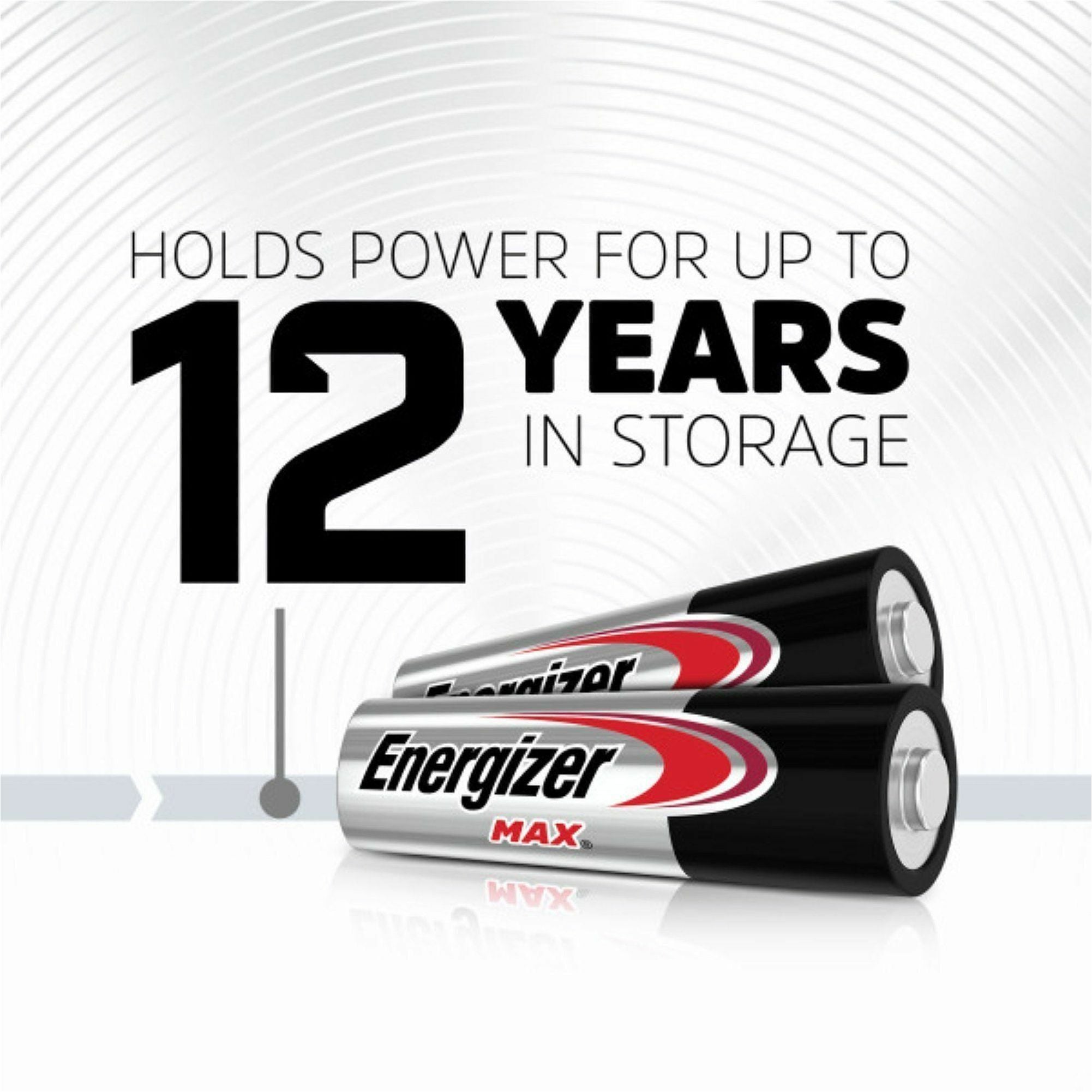 Energizer Max AA Alkaline Battery 4-Packs