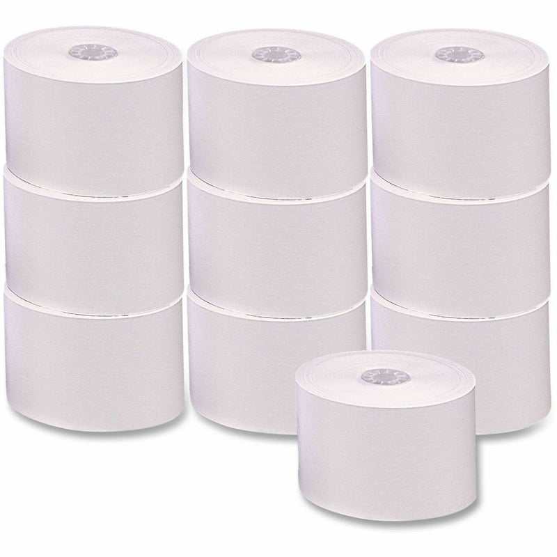 Direct Thermal Printing Thermal Paper Rolls, 1.75" x 230 ft, White, 10/Pack, 5 Packs Per Carton