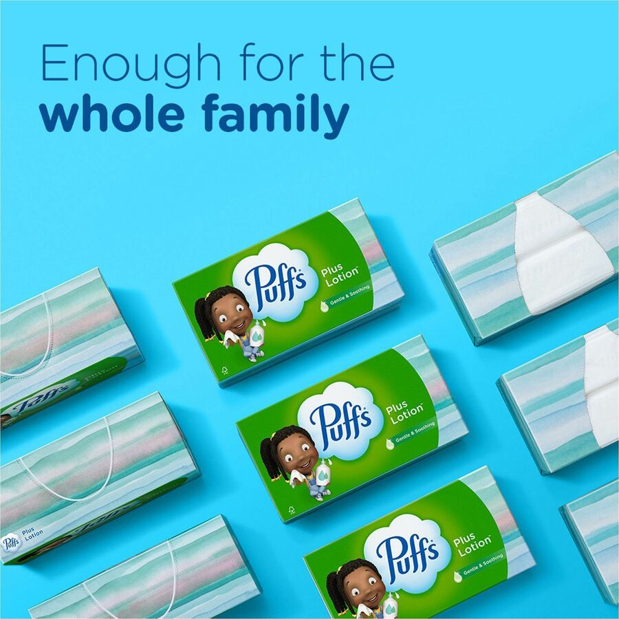 Puffs Plus Lotion Facial Tissue