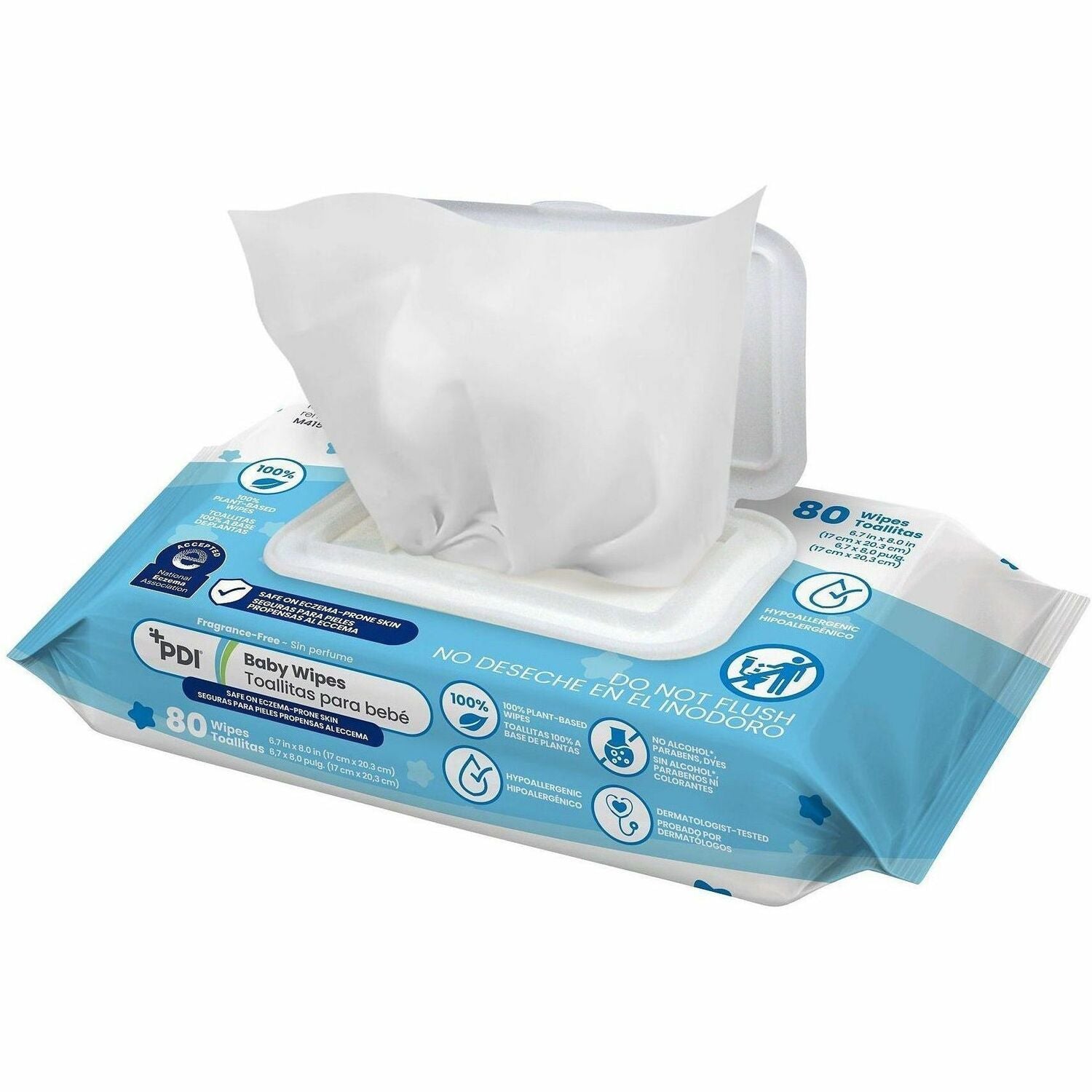 PDI pH-Balanced Baby Wipes for Sensitive Skin