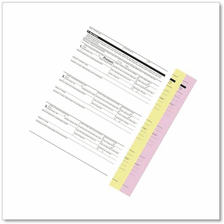 Digital Carbonless Paper, 3-Part, 8.5 x 11, White/Canary/Pink, 1,670/Carton