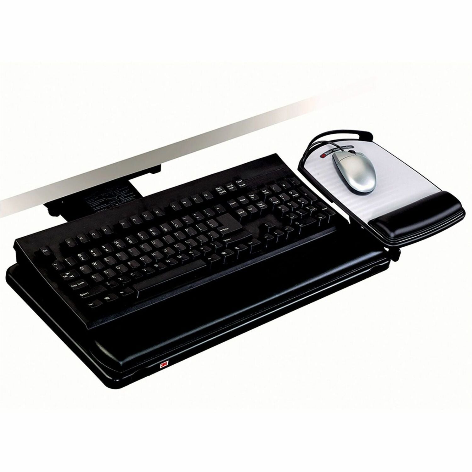 Wholesale Keyboard Trays: Discounts on 3M&trade; Adjust Keyboard Tray with Adjustable Keyboard and Mouse Platform MMMAKT80LE