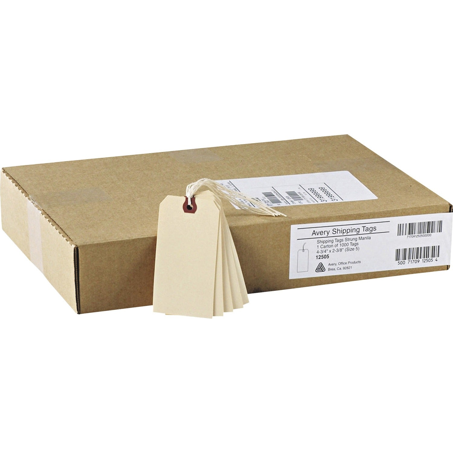 Wholesale Accessories: Discounts on Avery Manila "G" Shipping Tags AVE12505