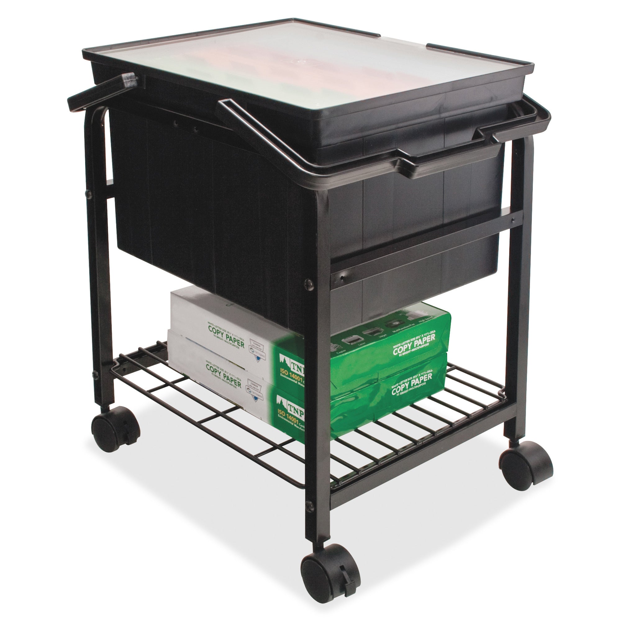 Wholesale Carts & Trolleys & Cabinets: Discounts on Advantus Heavy-Duty File Shuttle AVTFS2BHD