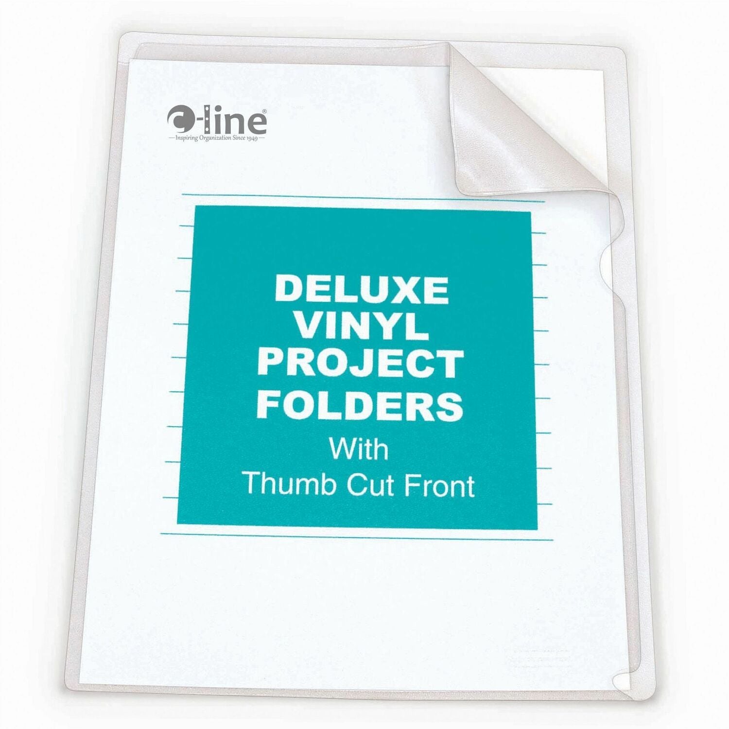 Wholesale Project Files & Folders: Discounts on C-Line Non-Glare Vinyl Project Folder CLI62138
