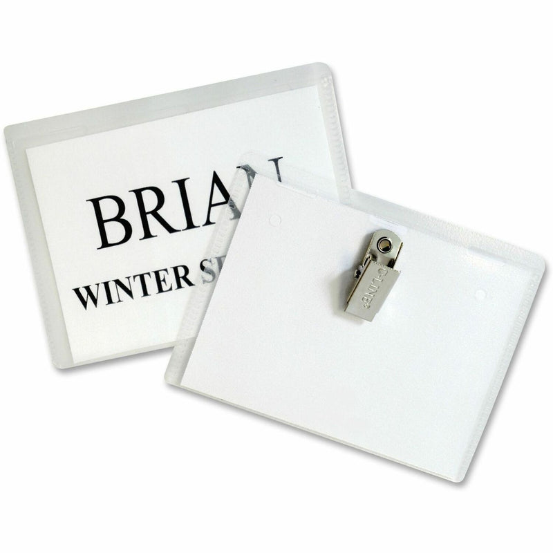 Wholesale Name Badge Holders & Kits: Discounts on C-Line Clip Style Badge Holder Kit CLI95523