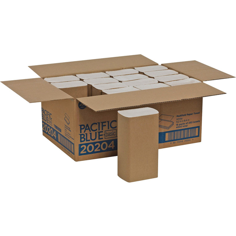 Wholesale Pacific Blue Paper Towels: Discounts on Pacific Blue Basic Multifold Paper Towels by GP PRO GPC20204