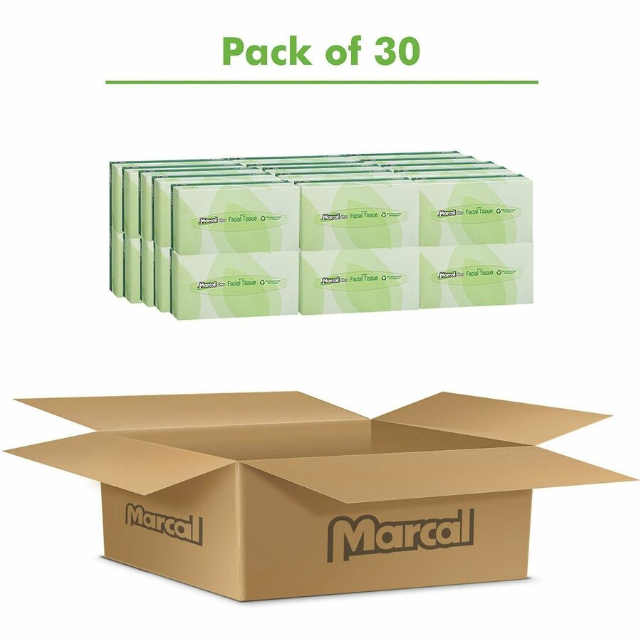 Wholesale Marcal Pro Facial Tissue: Discounts on Marcal Pro 100% Recycled Facial Tissue MRC2930CT