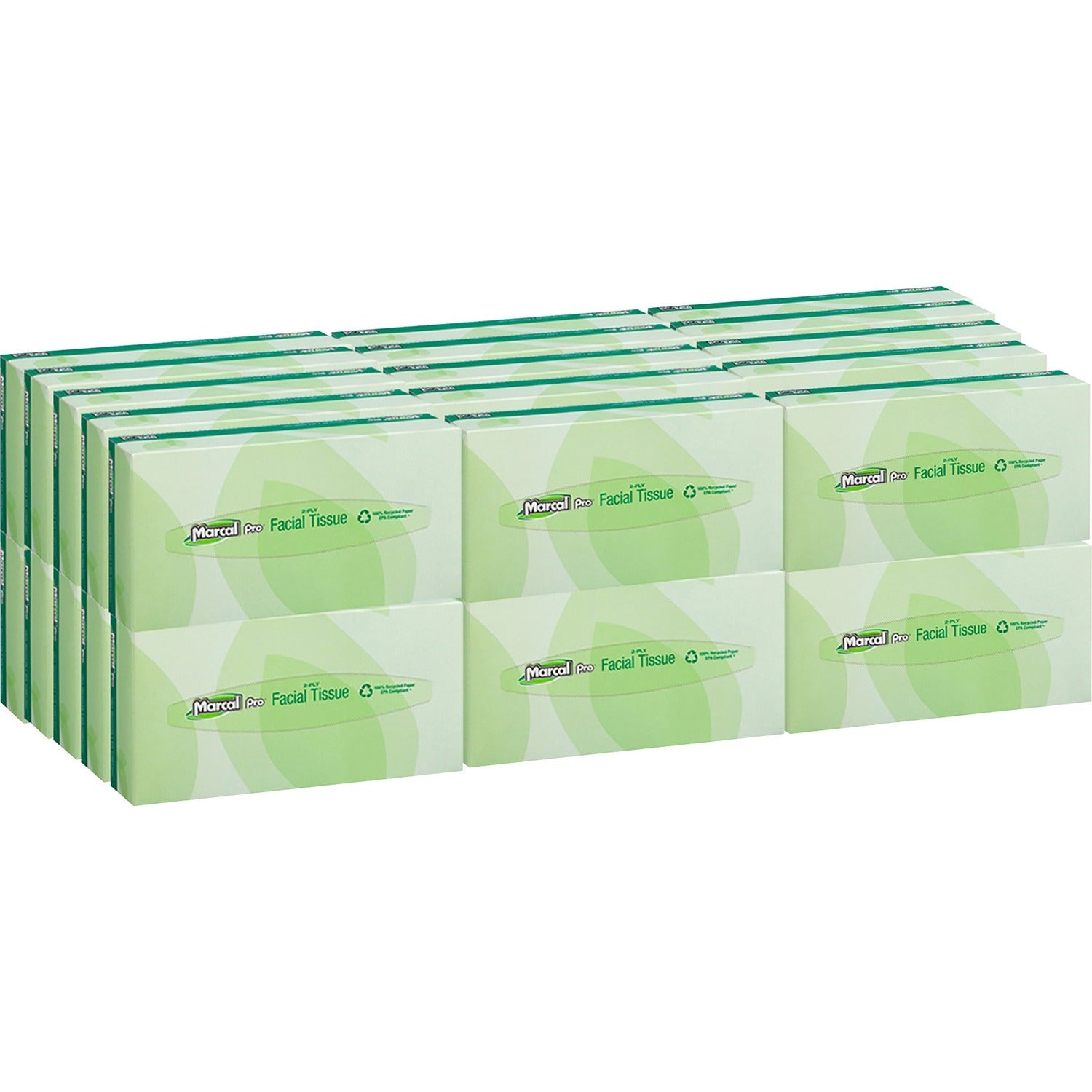 Wholesale Marcal Pro Facial Tissue: Discounts on Marcal Pro 100% Recycled Facial Tissue MRC2930CT