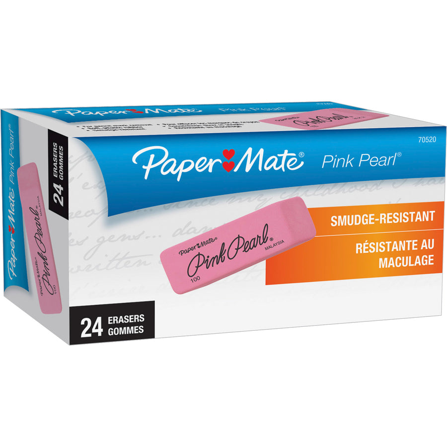 Paper Mate Pink Pearl Eraser
