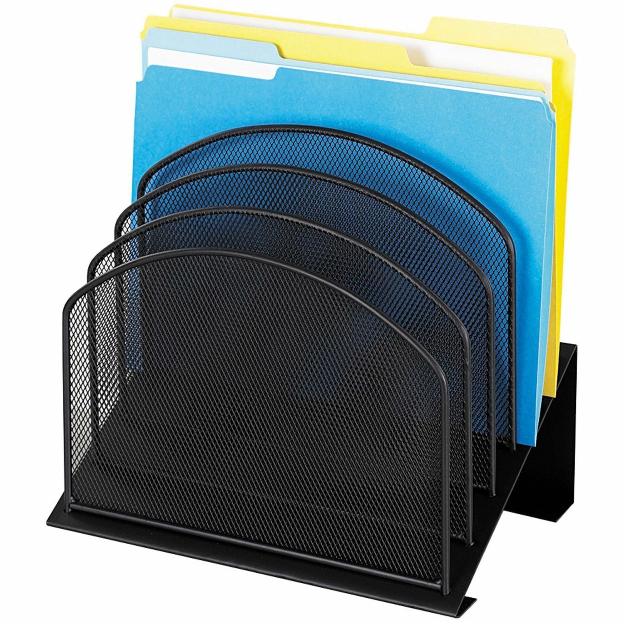 Safco Onyx Wire Mesh Desktop Organizer