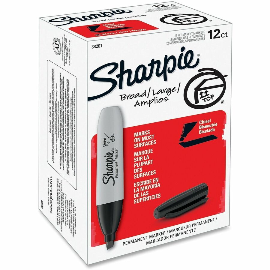 Sharpie Chisel Tip Permanent Markers