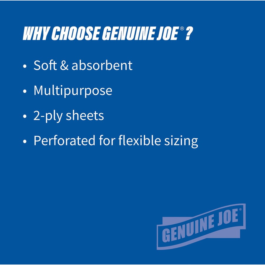 Wholesale Genuine Joe Paper Towels: Discounts on Genuine Joe 2-Ply Household Roll Paper Towels GJO24080