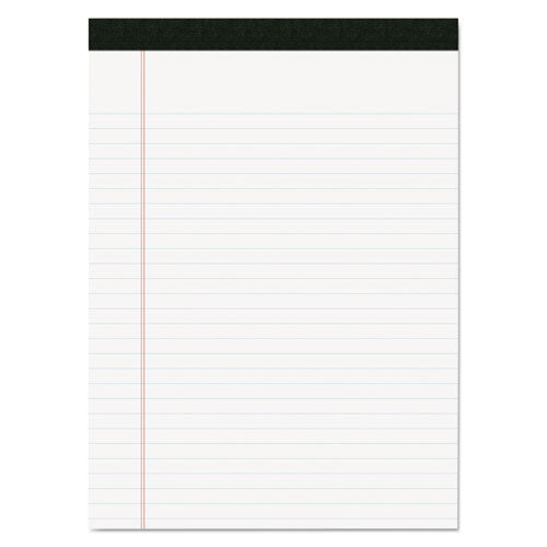 USDA Certified Bio-Preferred Legal Pad, Ruled, Ltr, 40 Sheets, White, 12/Pack