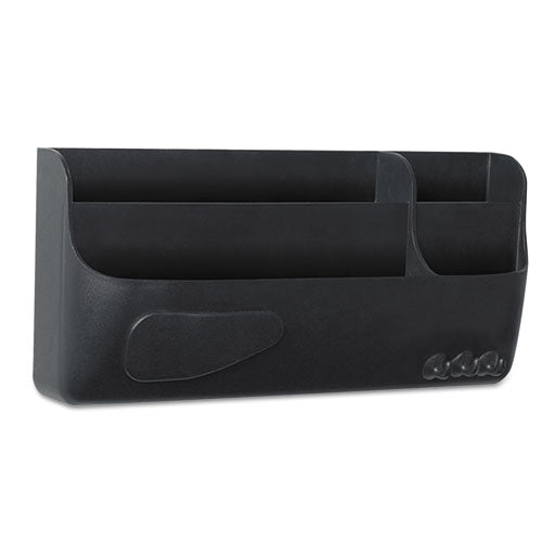 Magnetic SmartBox Organizer, 9 x 4, Black