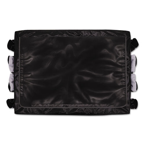 Storage/Trash Compartment Cover, Cloth, Black - 1889864
