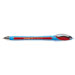 Slider Memo XB Ballpoint Pen, Stick, Extra-Bold 1.4 mm, Red Ink, Red/Light Blue Barrel, 10/Box