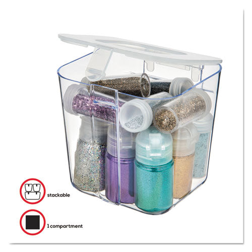 Caddy Organizer, 4.4 x 4, White