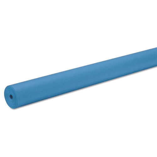 Rainbow Duo-Finish Colored Kraft Paper, 35 lbs., 48" x 200 ft, Brite Blue