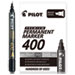 Premium 400 Permanent Marker, Broad Chisel Tip, Black, Dozen