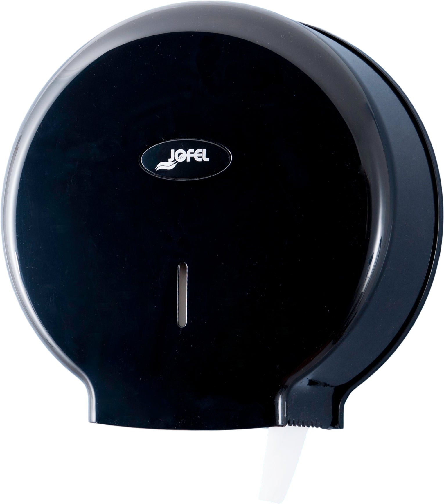 Jofel Valor Single Tissue Dispenser, Plastic 10" - Black - R6100BK