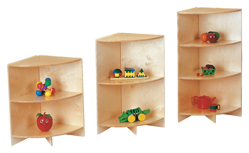 Jonti-CraftÃ† Low Outside Corner Storage