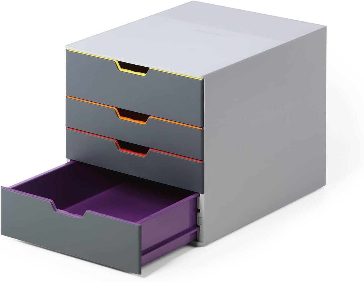 DURABLE&reg; VARICOLOR&reg; Desktop 4 Drawer Organizer