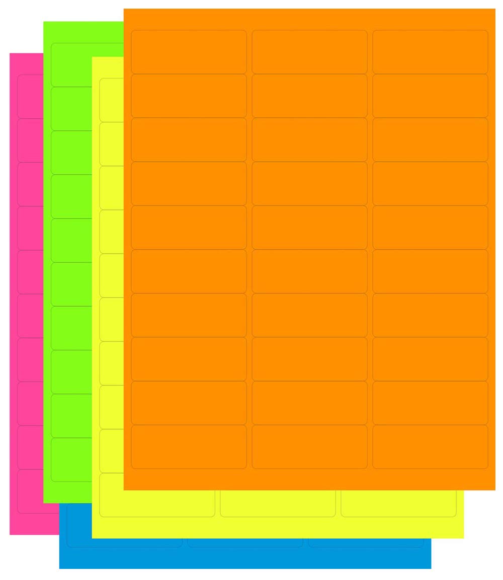 Avery&reg; Removable Neon Color-Coding Labels