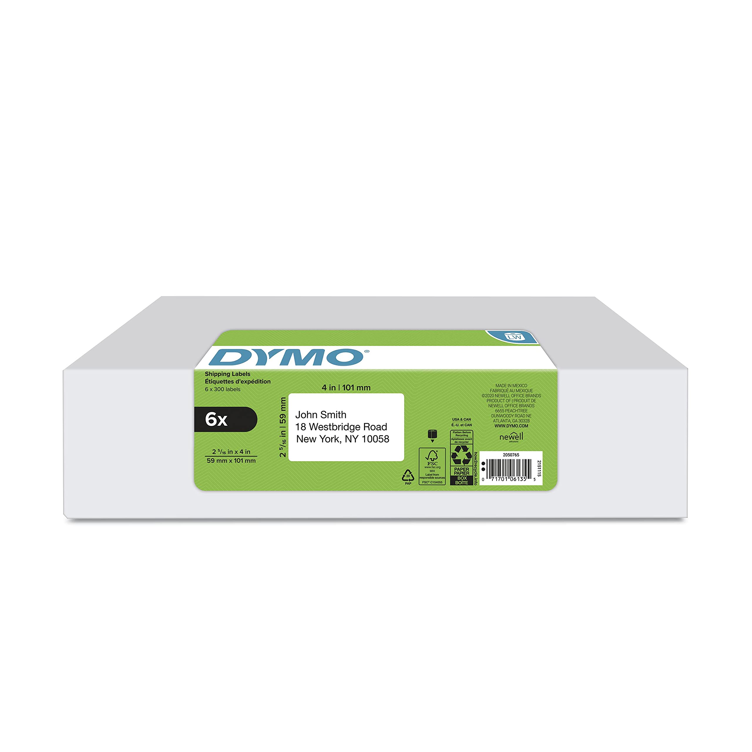 Dymo LabelWriter 4"x2-1/4" Labels