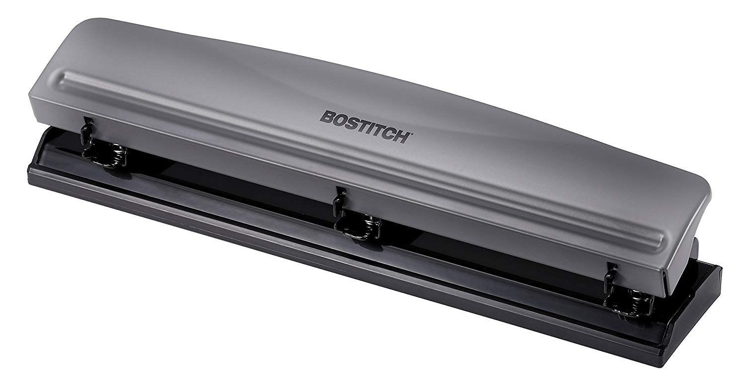 Bostitch Konnect 12 Sheet 3-Hole Punch