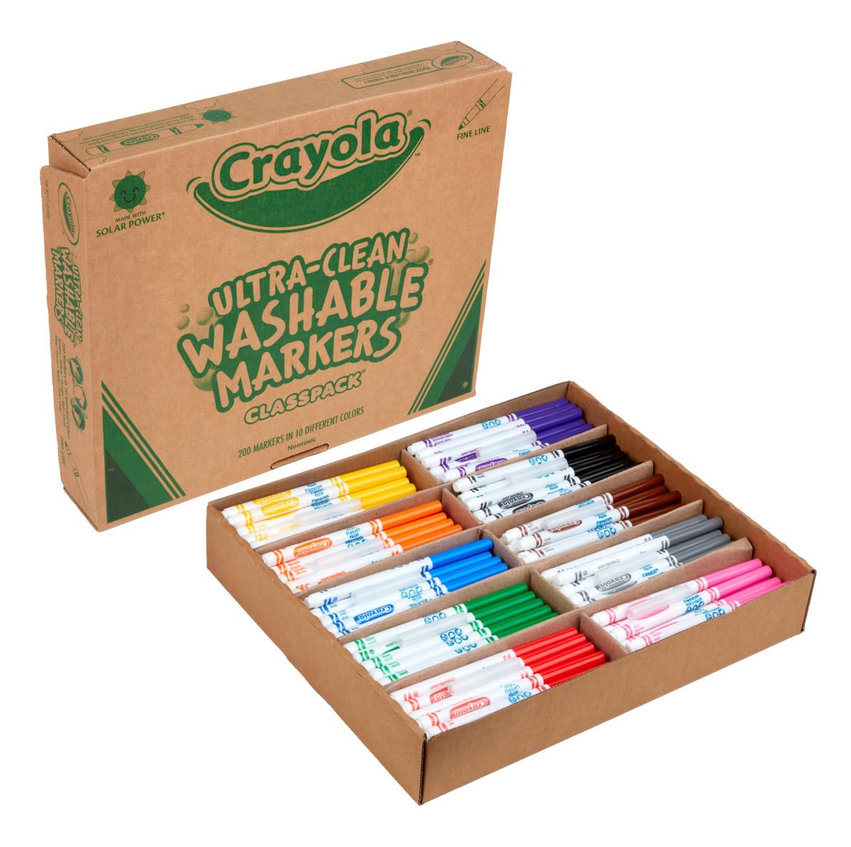 Crayola Fine Line Markers Classpack CYO588211
