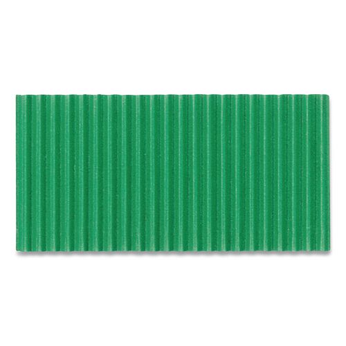 Corobuff Corrugated Paper Roll, 48" x 25 ft, Emerald Green