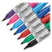 Mini Permanent Marker, Fine Bullet Tip, Assorted Colors, 72/Pack