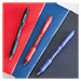 Profile Gel Pen, Retractable, Fine 0.5 mm, Blue Ink, Translucent Blue Barrel, Dozen