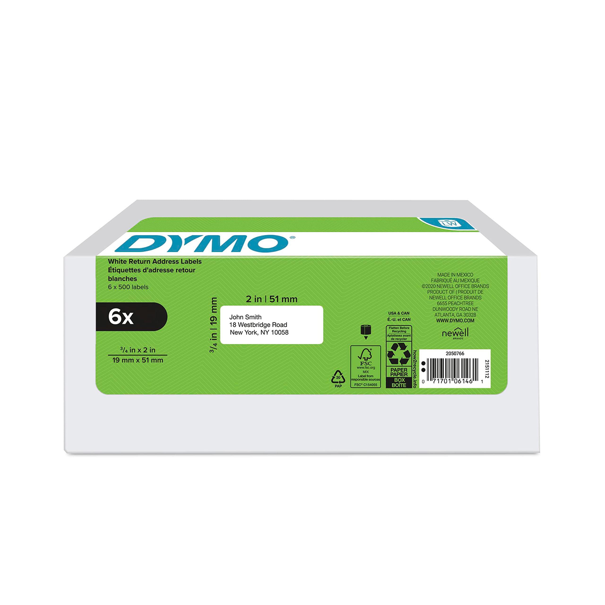 Dymo LabelWriter 2"W Labels