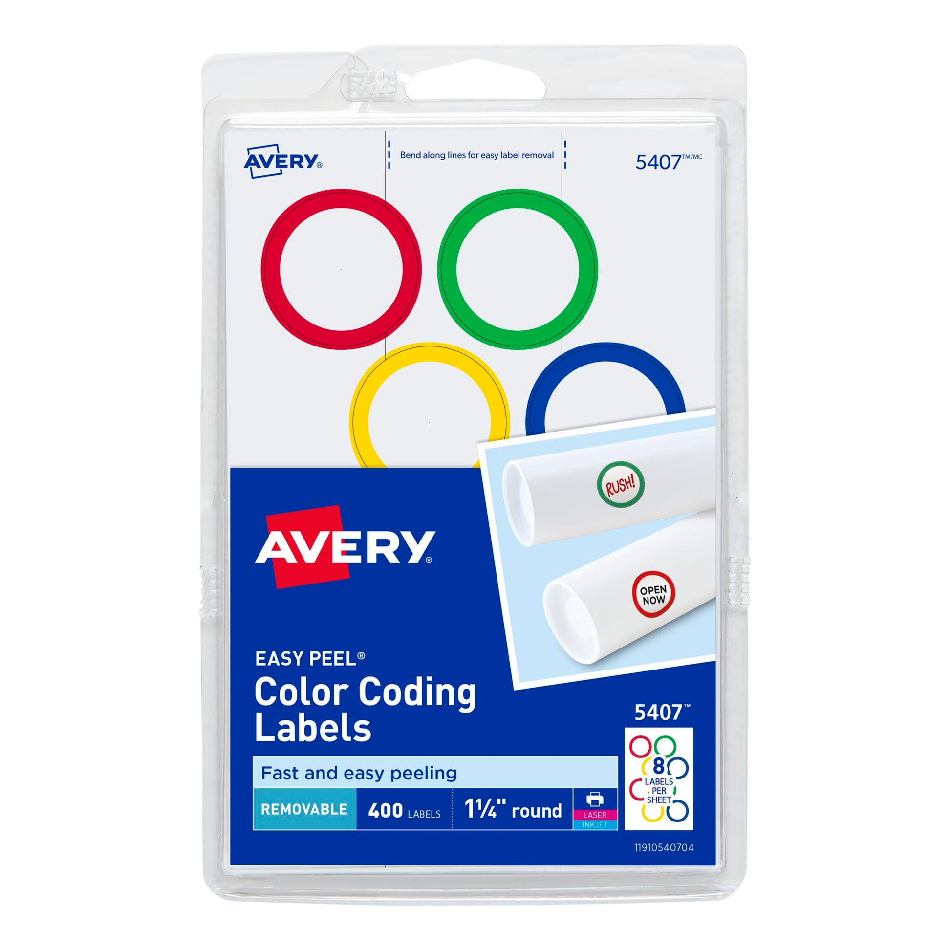 Avery&reg; Color Coding Round Labels