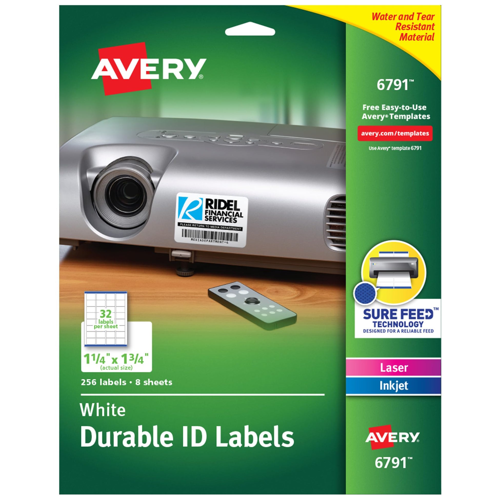 Avery&reg; Easy Peel Durable ID Labels