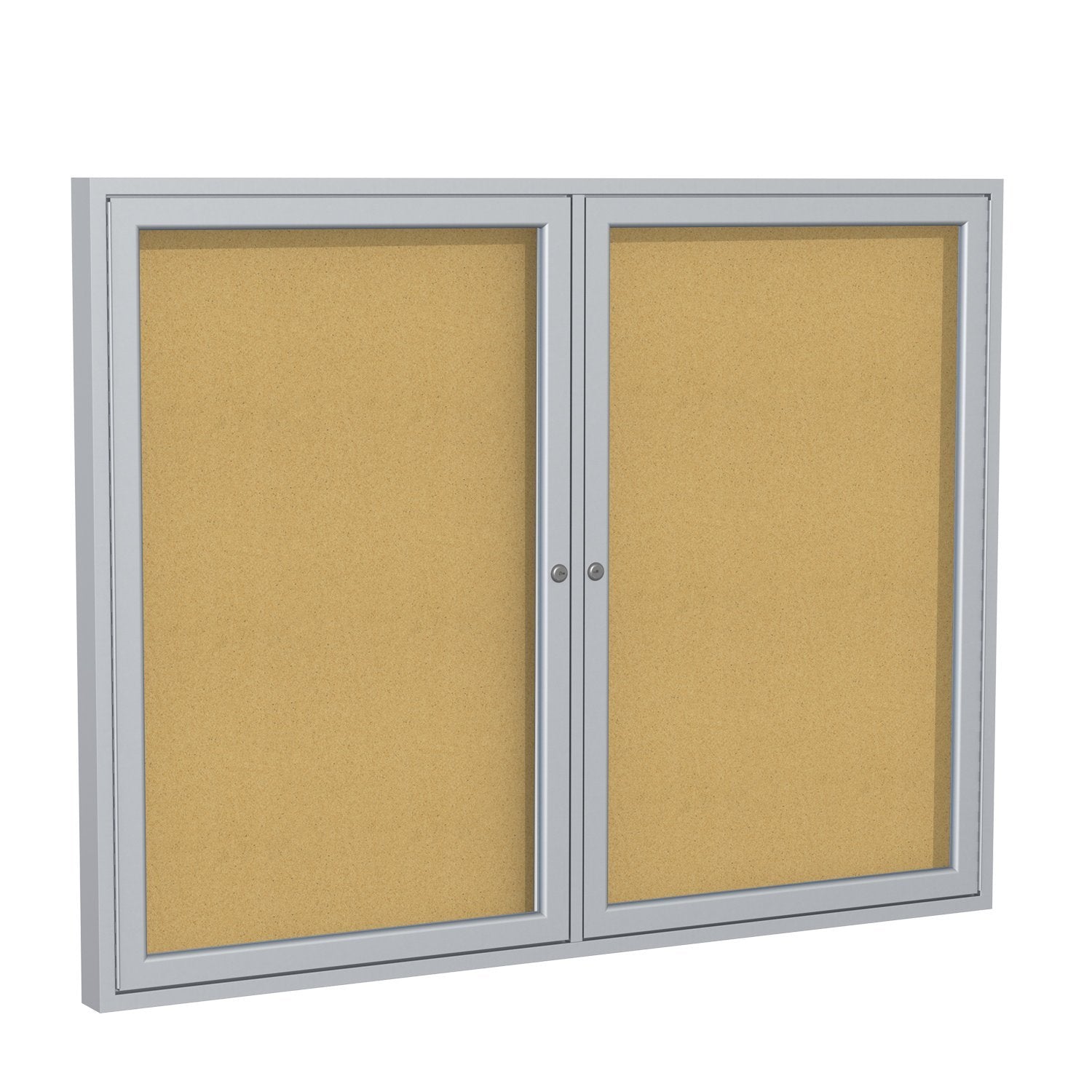 Ghent 2-Door Enclosed Bulletin Board
