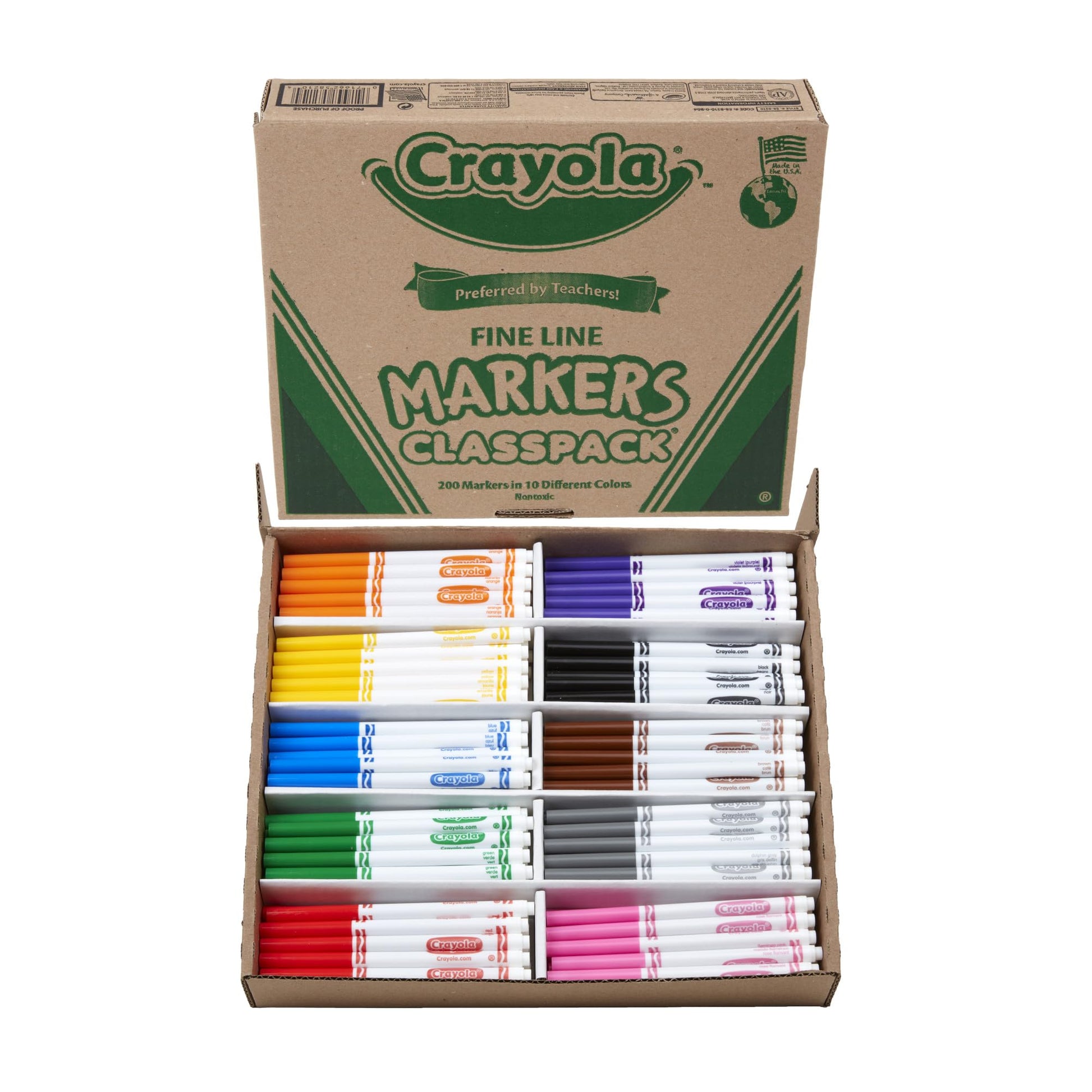 Crayola Classpack Fine Line Markers CYO588210