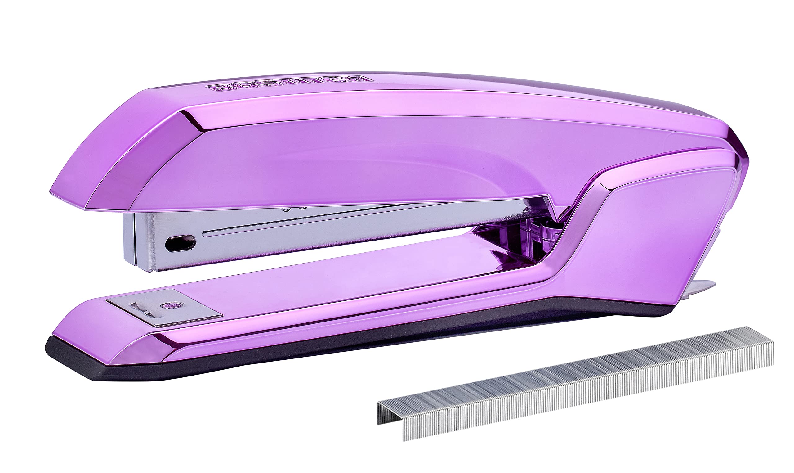 Bostitch Ascend Plastic Stapler, Metallic Purple