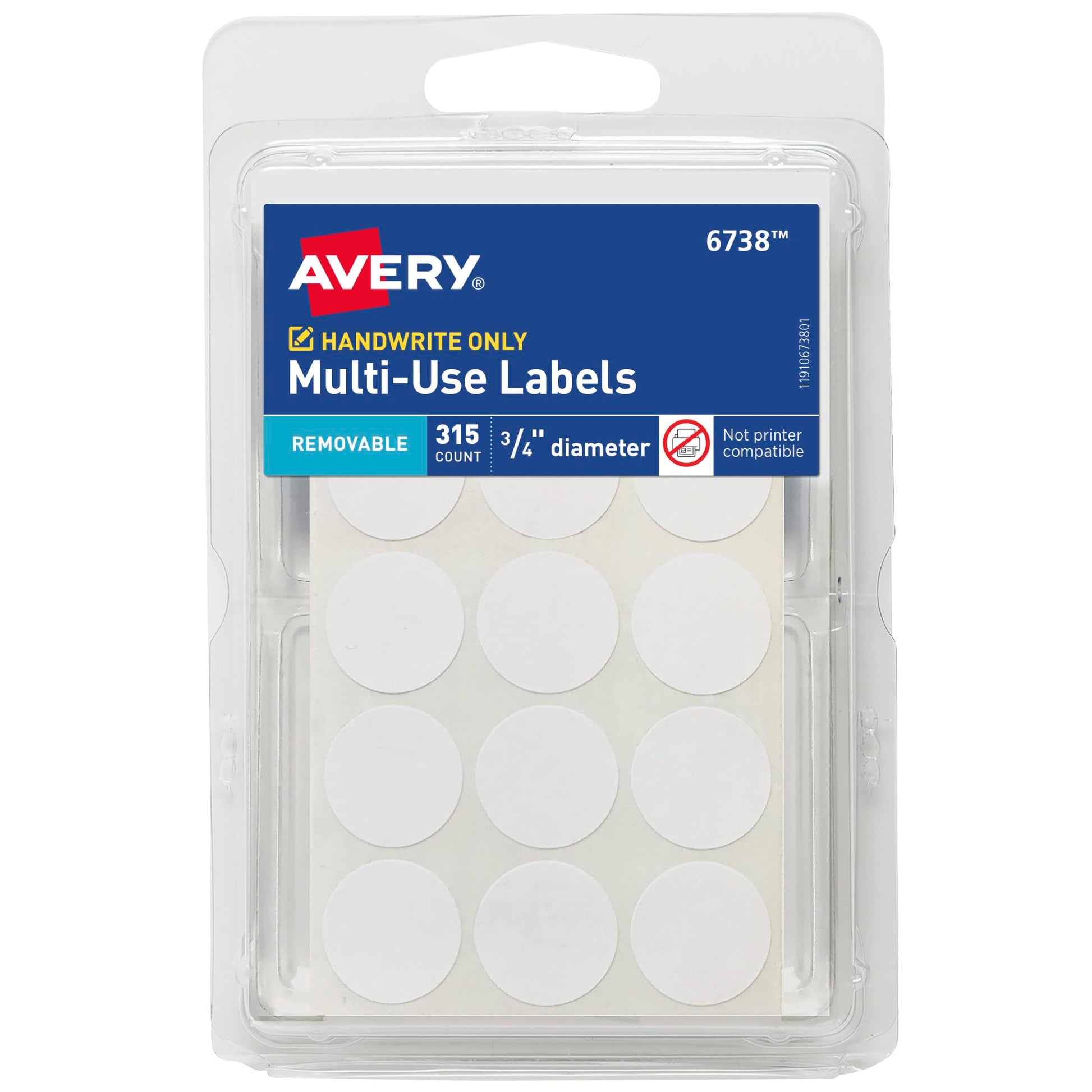 Avery&reg; Multi-Use Round Labels