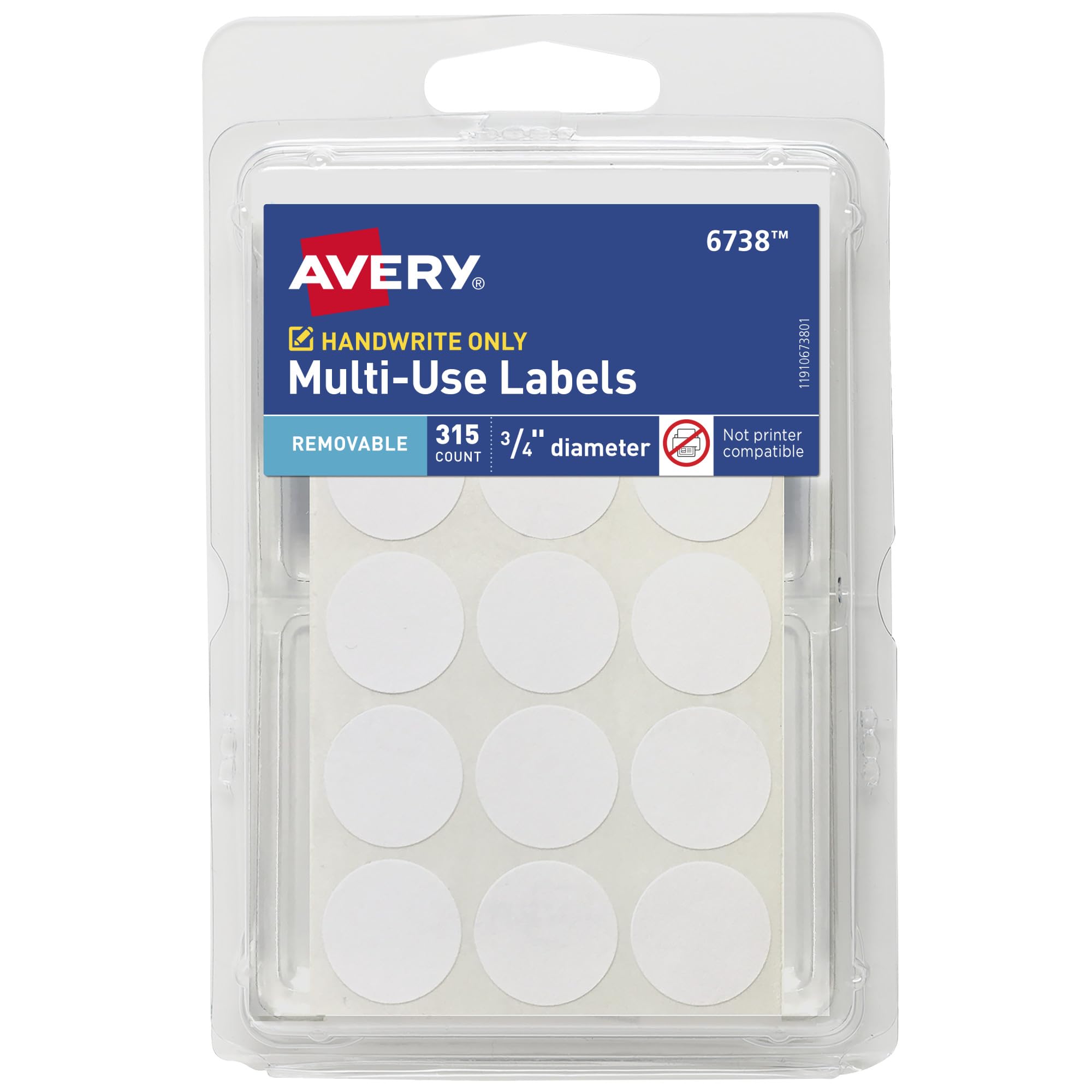 Avery&reg; Multi-Use Round Labels